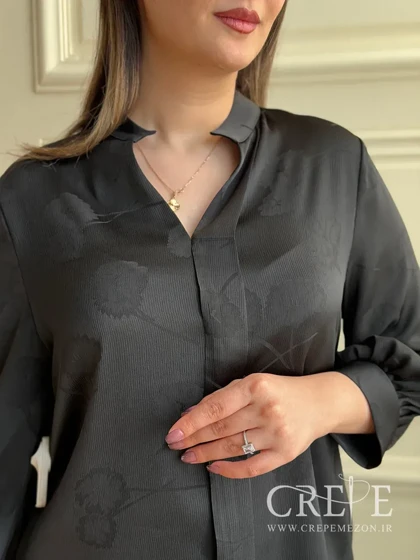 شومیز تک پیله گل مخفی