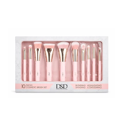 ست 10 عددی براش آرایشی DSD مدل BLUSH