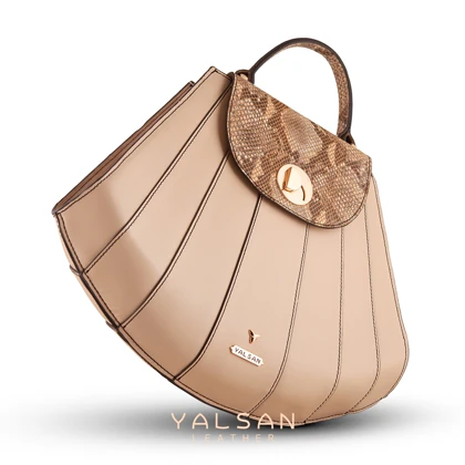 کیف دوشی و دستی زنانه چرم یلسان مدل آتریسا کد 074-RTL
