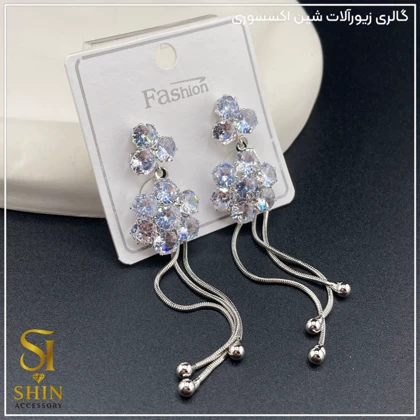گوشواره جواهری کد gzj03