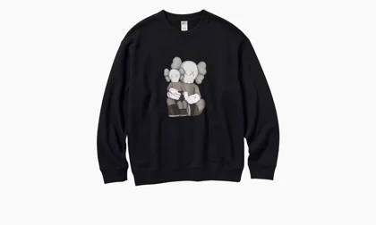 دورس KAWS | دورس کاوز طرح Uniqlo Longsleeve کد 255125