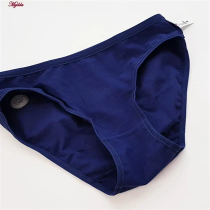 شورت زنانه پنبه‌ای سرمه ای فیتن فرخ زادی کد 4080-100A