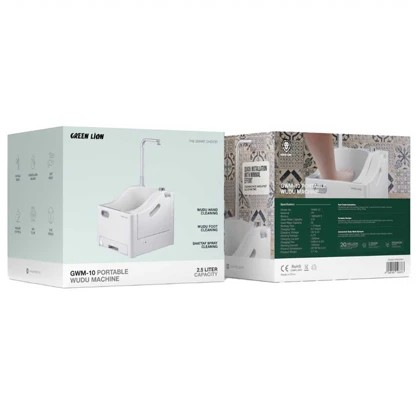 دستگاه شستشو قابل حمل شارژی گرین لاین Green Lion GWM-10