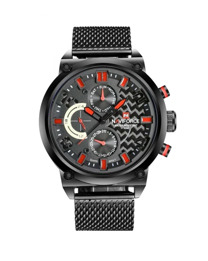 ساعت مچی مردانه ناوی فورس NAVIFORCE NF9068S B/R/B