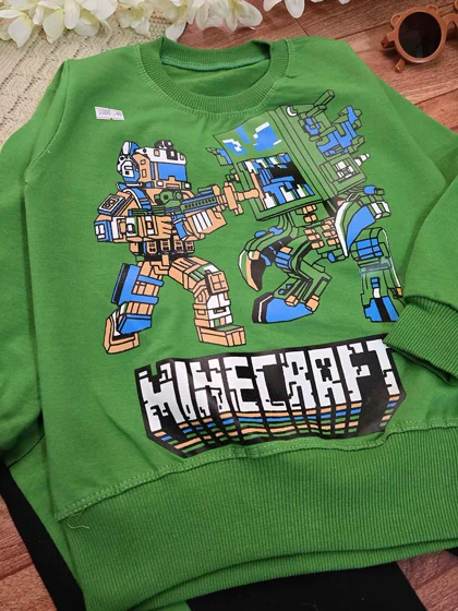 بلوز شلوار بچگانه ماینکرافت