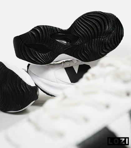 کفش کتانی مردانه سفید مشکی NEW BALANCE 547