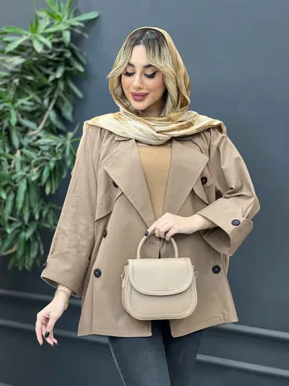 مانتو ژیله دکمه دار