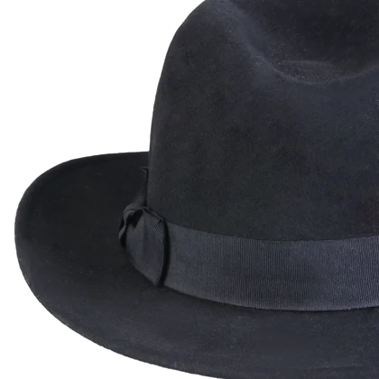 کلاه فدورا مشکی مردانه