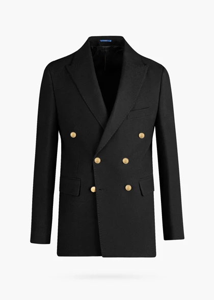 کت تک کژوال حفره جناقی مشکی