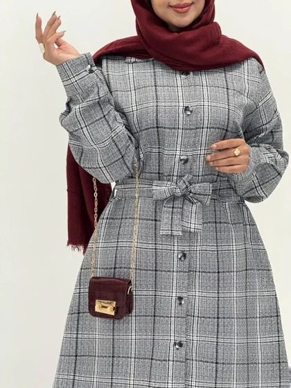 3564-مانتو پاییزه شایلین