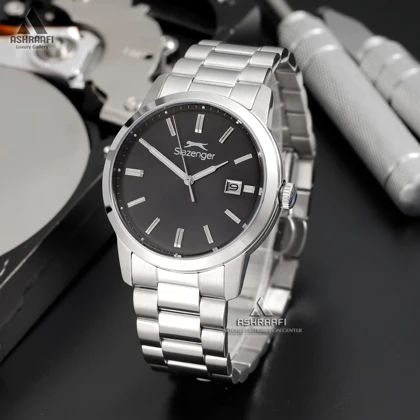 ساعت اسلازنجر صفحه مشکی Slazenger SL.09.2495.1.01