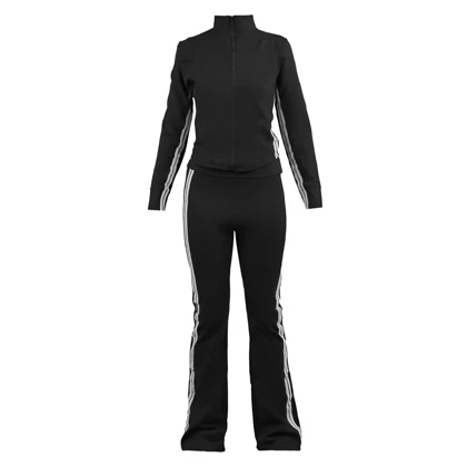 ست سویشرت و شلوار ورزشی زنانه مدل 4H0913 مشکی