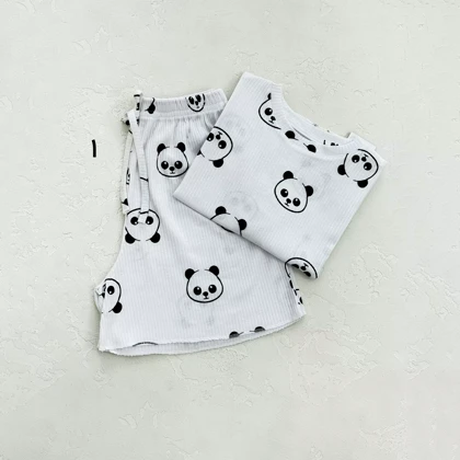 ست تیشرت و شورتک میکس