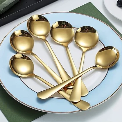 ملاقه خورشت خوری استیل در دو رنگ / MJ133_802