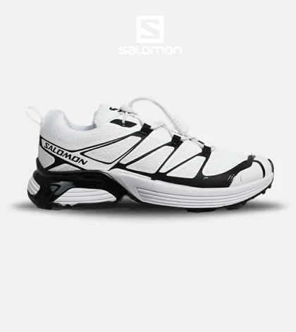 کفش کتانی سفید مشکی Salomon xt-6