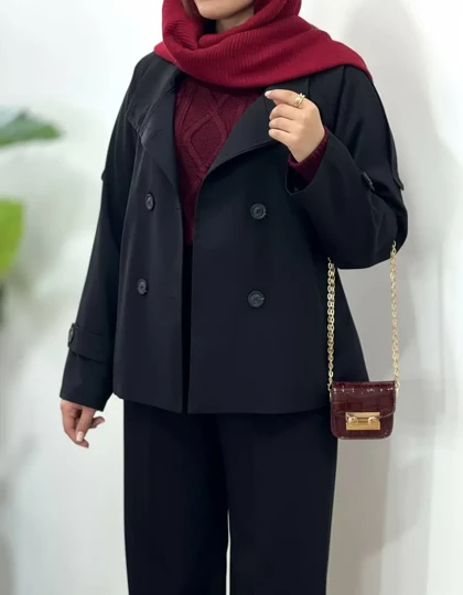 ترنچ کت آستردار آیسو آمیتیس