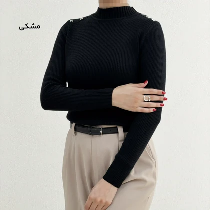 بلوز بافت زنانه داخل خز | آی بولک