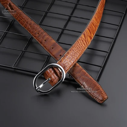 کمربند زنانه چرمی Leather Belt BL100