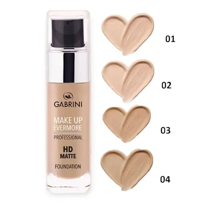 کرم پودر درما گابرینی GABRINI مدل HD Matte Professional