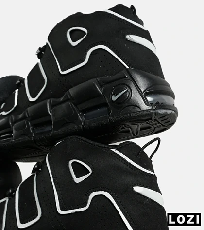 کفش کتانی مردانه و زنانه مشکی سفید NIKE Air More Uptempo '96 مدل 7153