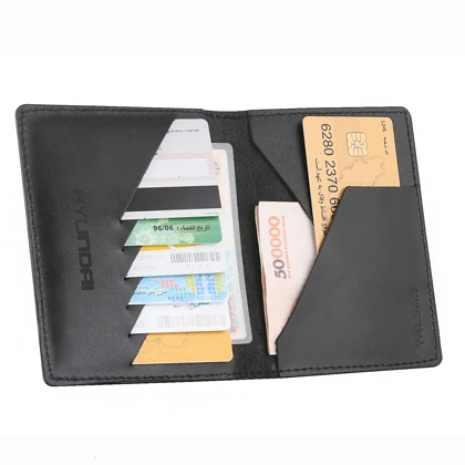 کیف مدارک چرم یلسان مدل هیوندا کد 050-GS