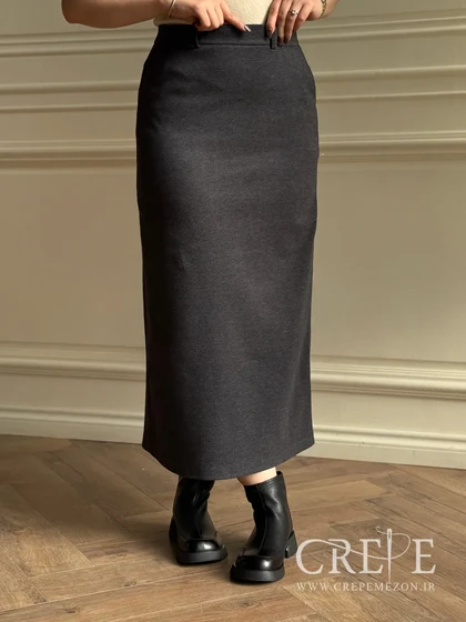 دامن راسته جیب‌دار قد 92
