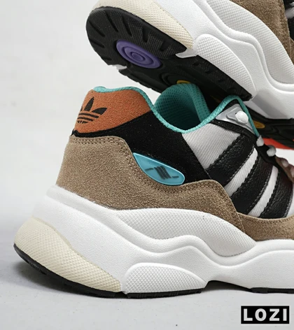 کفش کتانی مردانه قهوه ای ADIDAS torsion