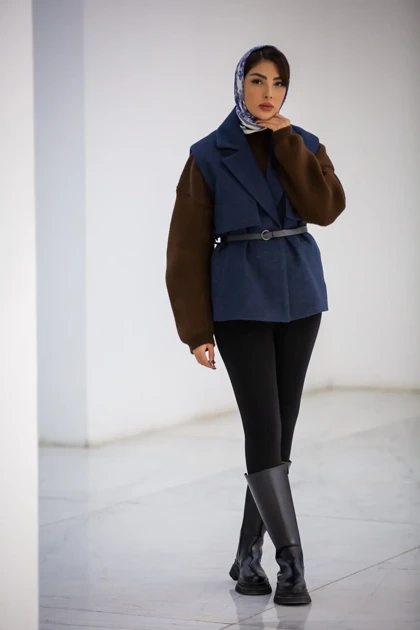 وست یقه E ژیله دار