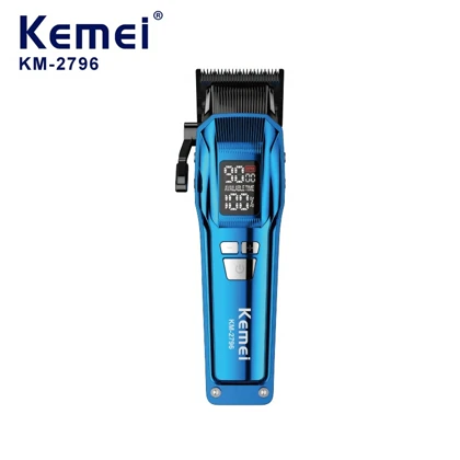ماشین اصلاح موی سر و صورت مردانه موتور 9000 دور کیمی مدل KM-2796