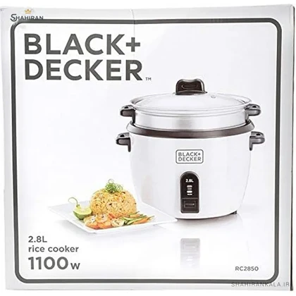 پلوپز 2.8 لیتر بلک اند دکر مدل BLACK AND DECKER RC2850