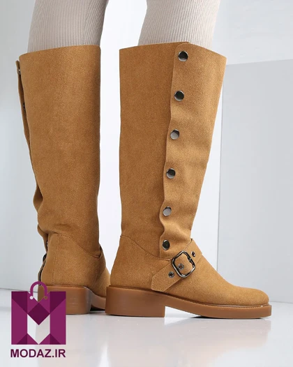 بوت بلند بغل دکمه وسترن BOOT vestern