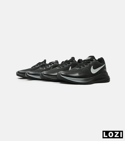 کفش کتانی مردانه و زنانه مشکی Nike air zoom مدل 4304