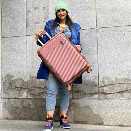 چمدان نشکن اسپید مدل SPEED-SPD213L LARGE سایز بزرگ - قابلیت باز شدن در از جلو