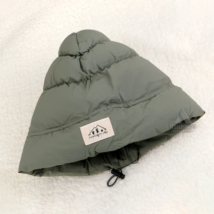 کلاه پافر Puffer Beanie Hat HA209