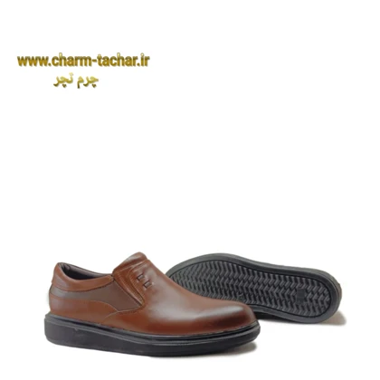 کفش مردانه طبی چرم طبیعی مدل پرستیژsi148