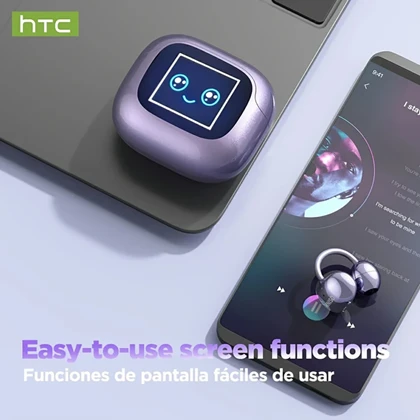 هندزفری بلوتوثی اچ تی سی HTC مدل NE32 کلیپسی با بلوتوث 6.0