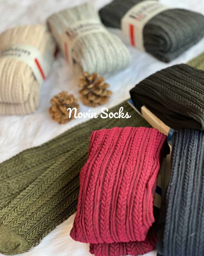 جوراب شلواری طرح گندم