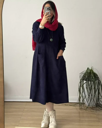 پیراهن مانتویی پاییزه سوگل 4