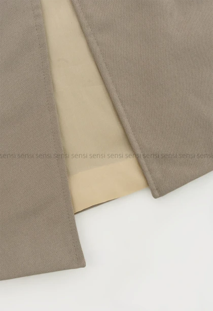 بارانی کتان جودون آستر دار@@کد1004497