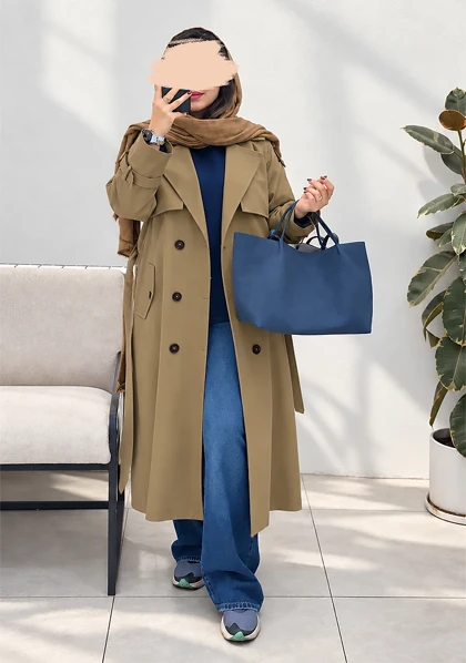 ترنچ کت آستردار ونوس