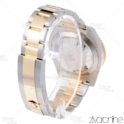 ساعت رولکس سابمارینر مردانه طلایی نقره ای صفحه آبی 102532