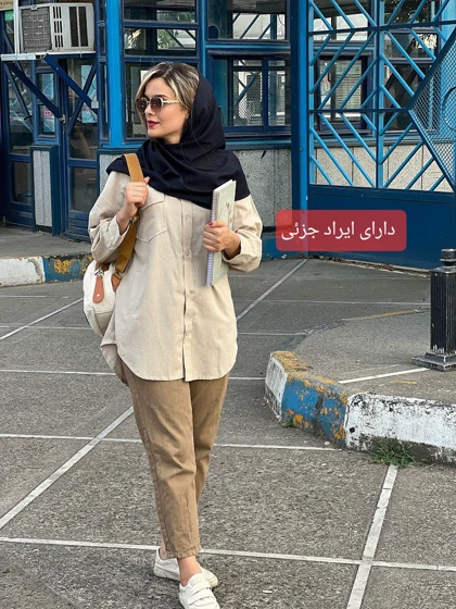 مانتو ساره ( دارای ایراد جزئی )