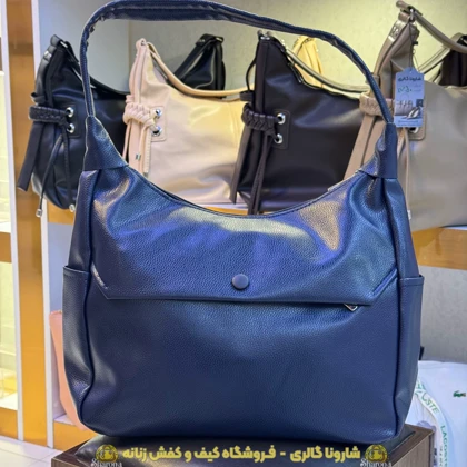 کیف دوشی زنانه تک دکمه مهوا