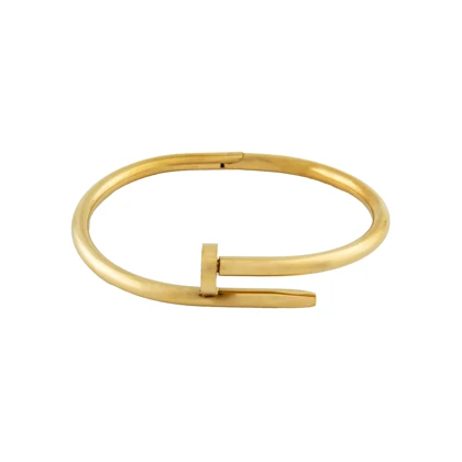 دستبند زنانه مدل بنگل میخی