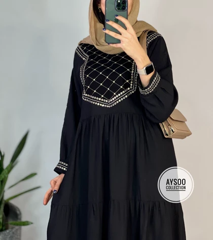 پیراهن مانتویی طناز