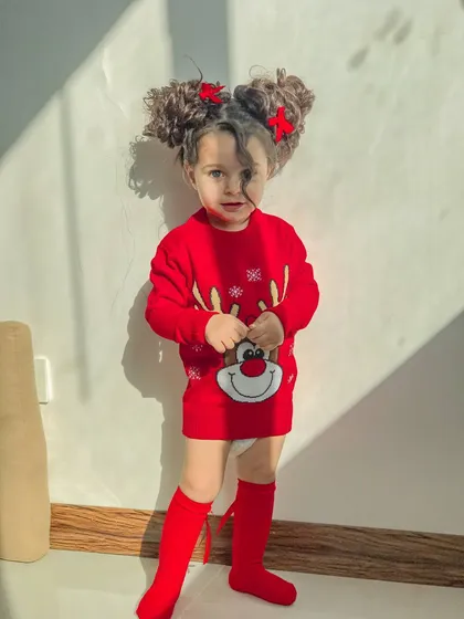 بافت گوزن برفی