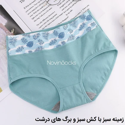 شورت طرح گلبرگ فاق بلند ( سایز 36 الی 40) (L)