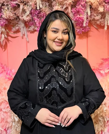 مانتو مجلسی لمه بلند 184