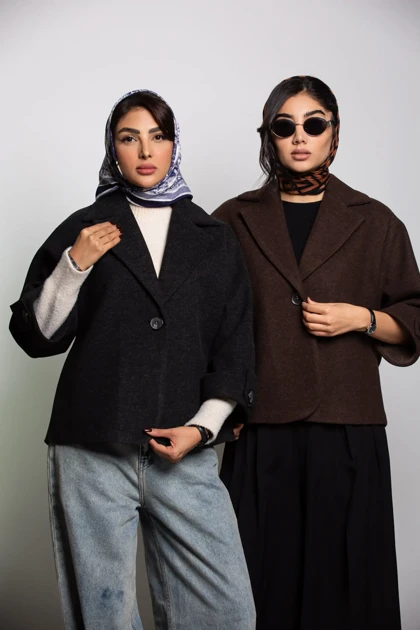 پالتو کت فوتر آستین پاگون New