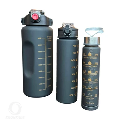 قمقمه سه قلو RISE AND SHINE